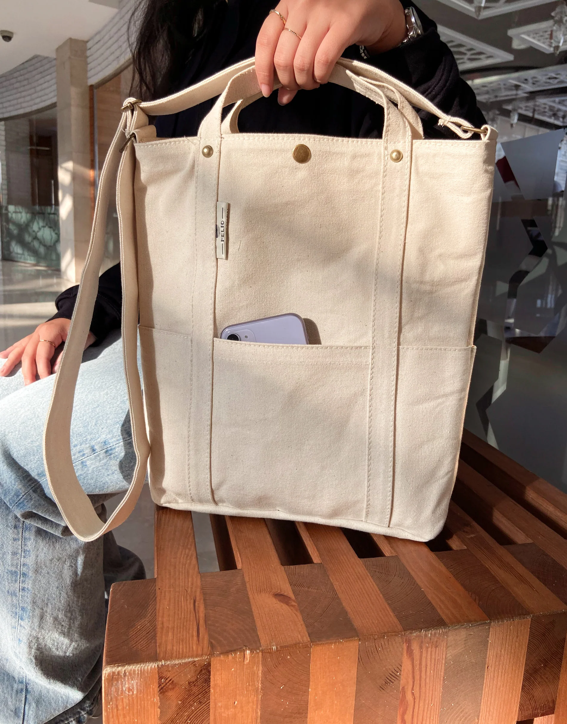 CROSS BAG OFFWHITE - Image 3