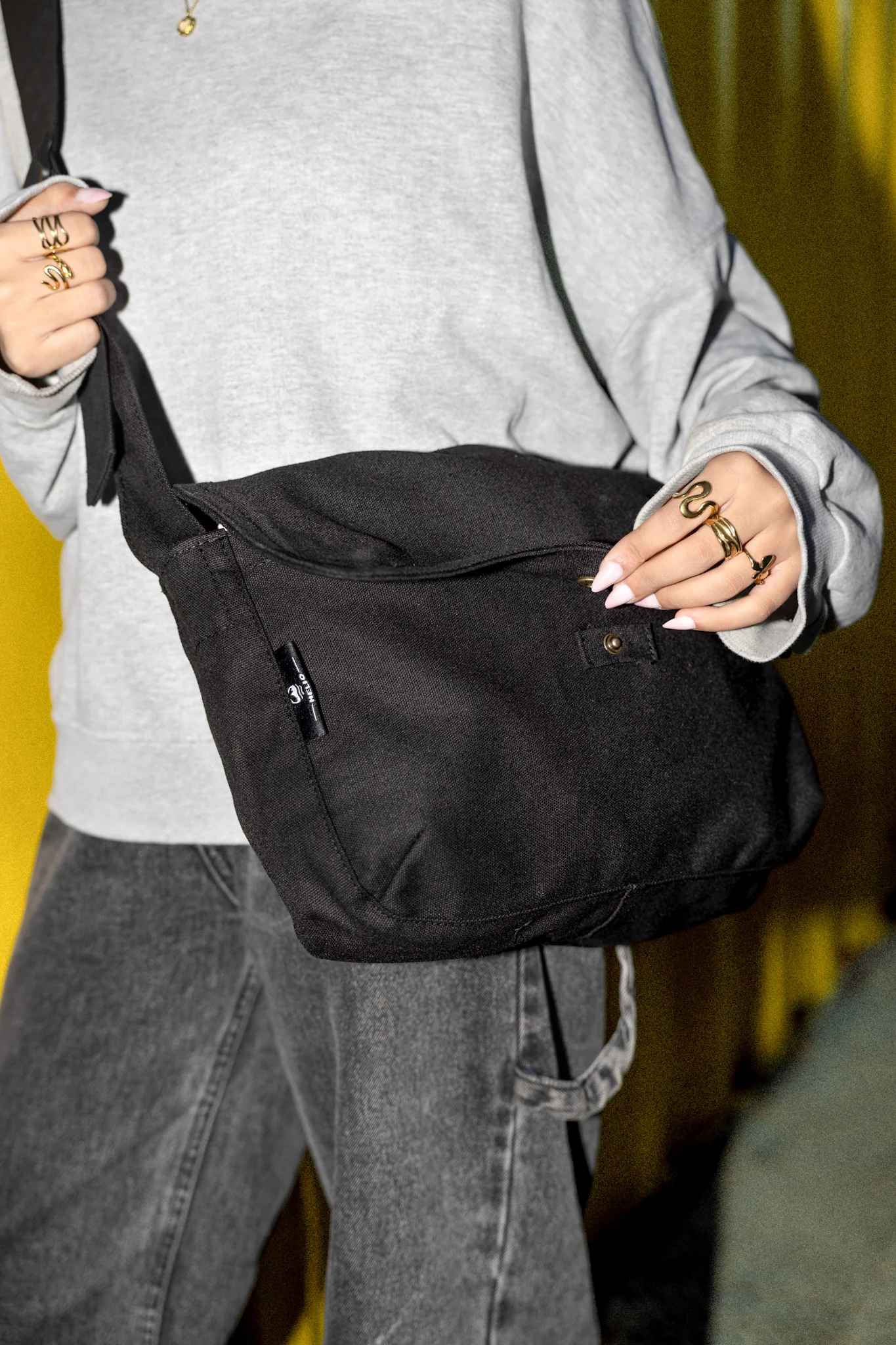 SIDE BAG BLACK - Image 3